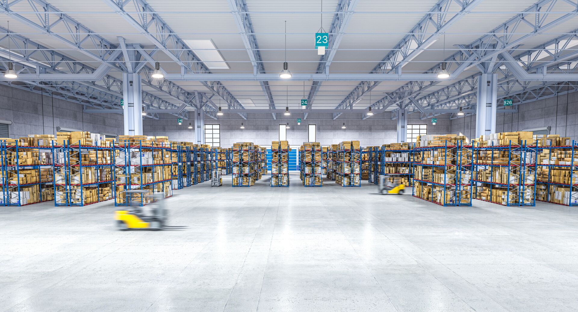 Modernes Logistiklager